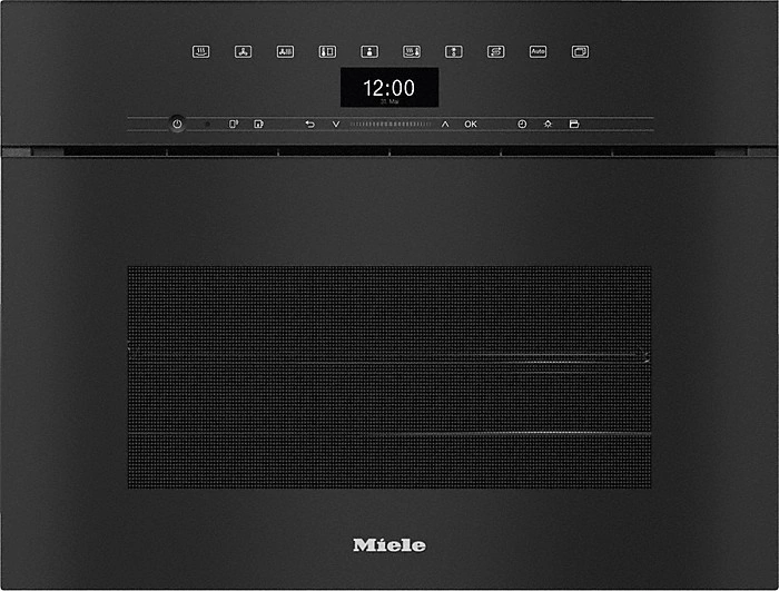Miele DGC 7440 HCX Pro Griffloser Combi-Dampfgarer Obsidianschwarz Miele DGC 7440 HCX Pro Griffloser Combi-Dampfgarer Obsidianschwarz