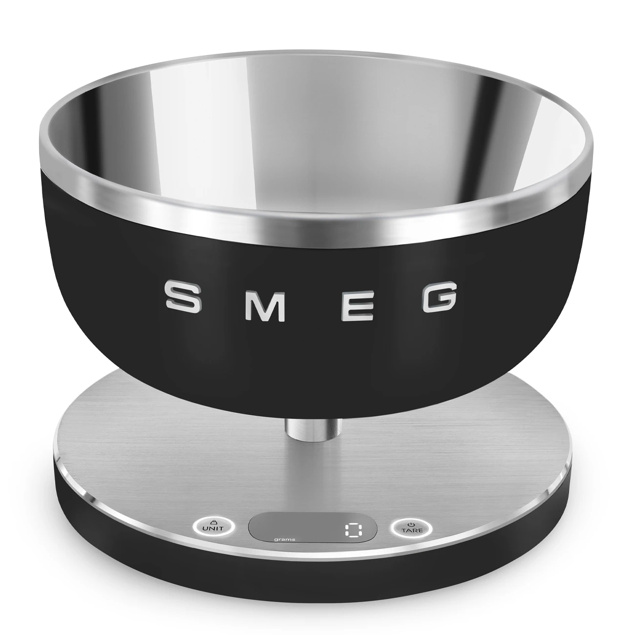 Smeg KSC01BLMWW Küchenwaage Schwarz matt Smeg KSC01BLMWW Küchenwaage Schwarz matt