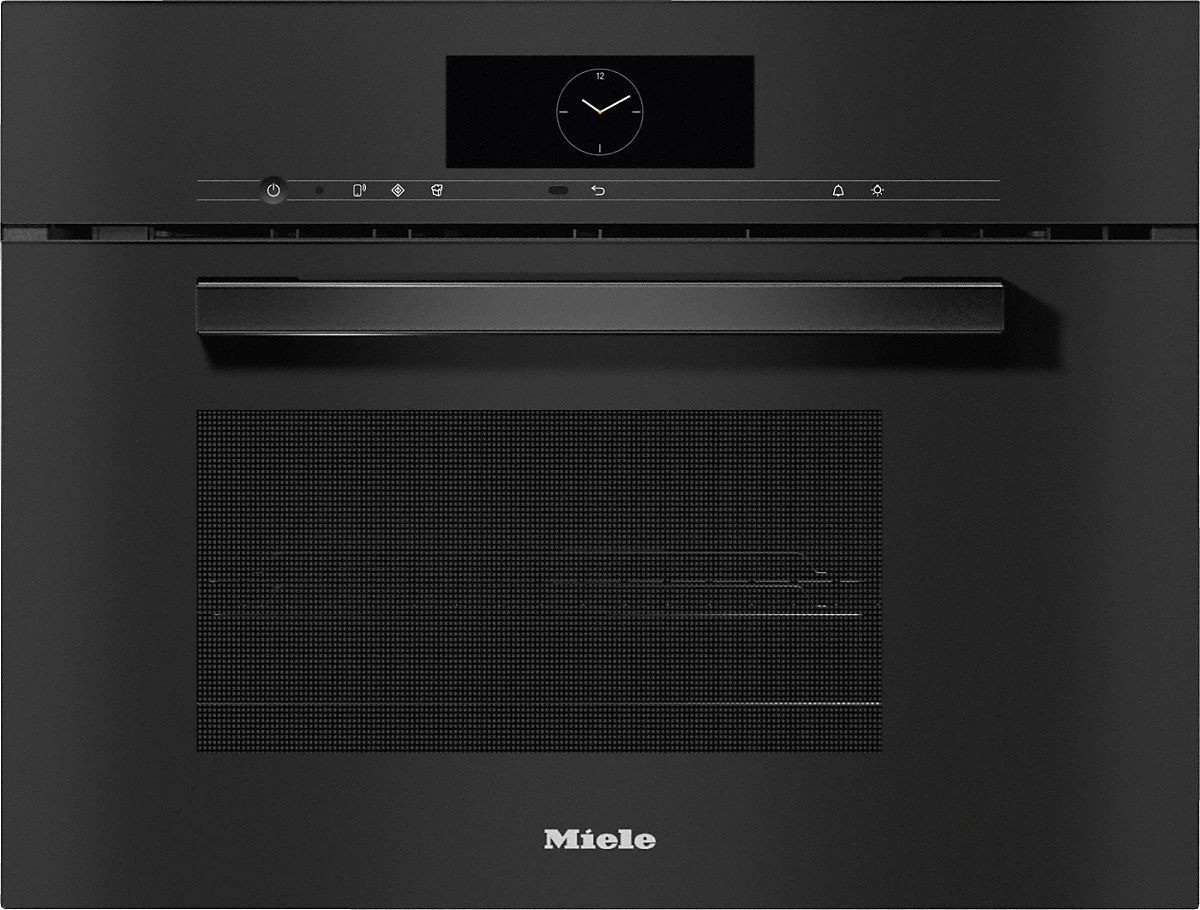 Miele DGM 7840 Dampfgarer mit Mikrowelle Obsidianschwarz Miele DGM 7840 Dampfgarer mit Mikrowelle Obsidianschwarz