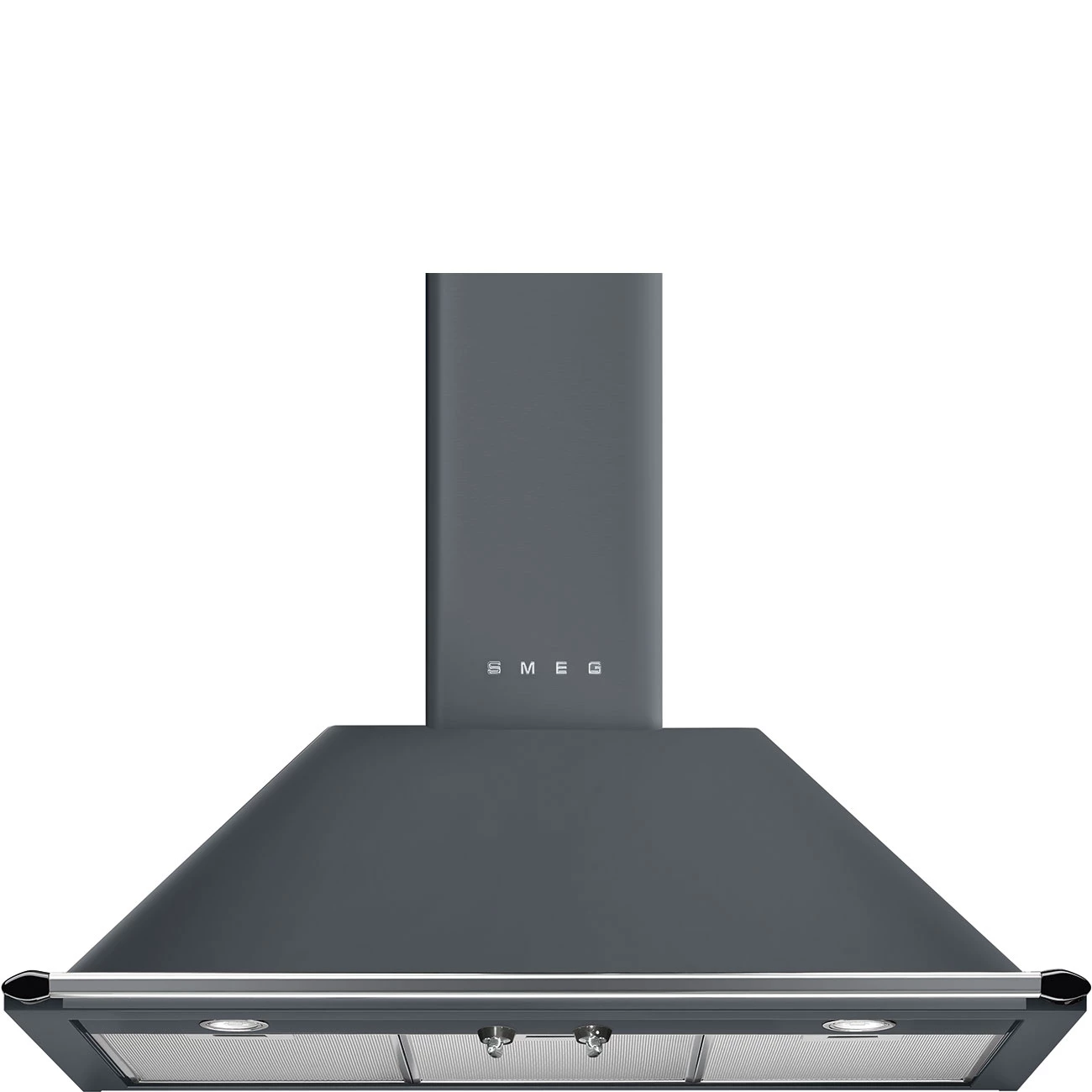 Smeg KT90GRE Wand-Dunstabzugshaube Slate Grey Smeg KT90GRE Wand-Dunstabzugshaube Slate Grey