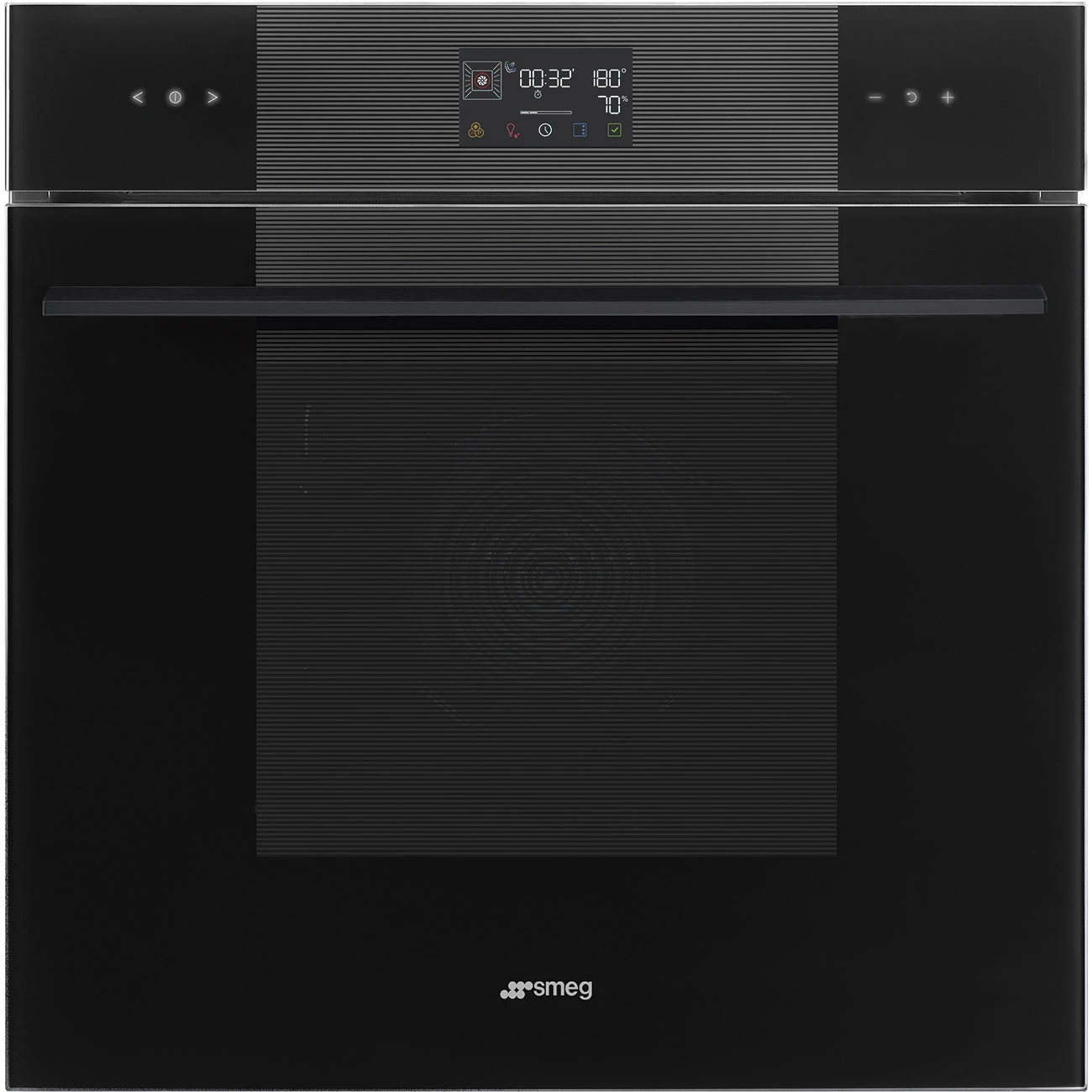 Smeg SO6102S3PB3 Einbaubackofen mit Dampffunktionen Schwarz Smeg SO6102S3PB3 Einbaubackofen mit Dampffunktionen Schwarz