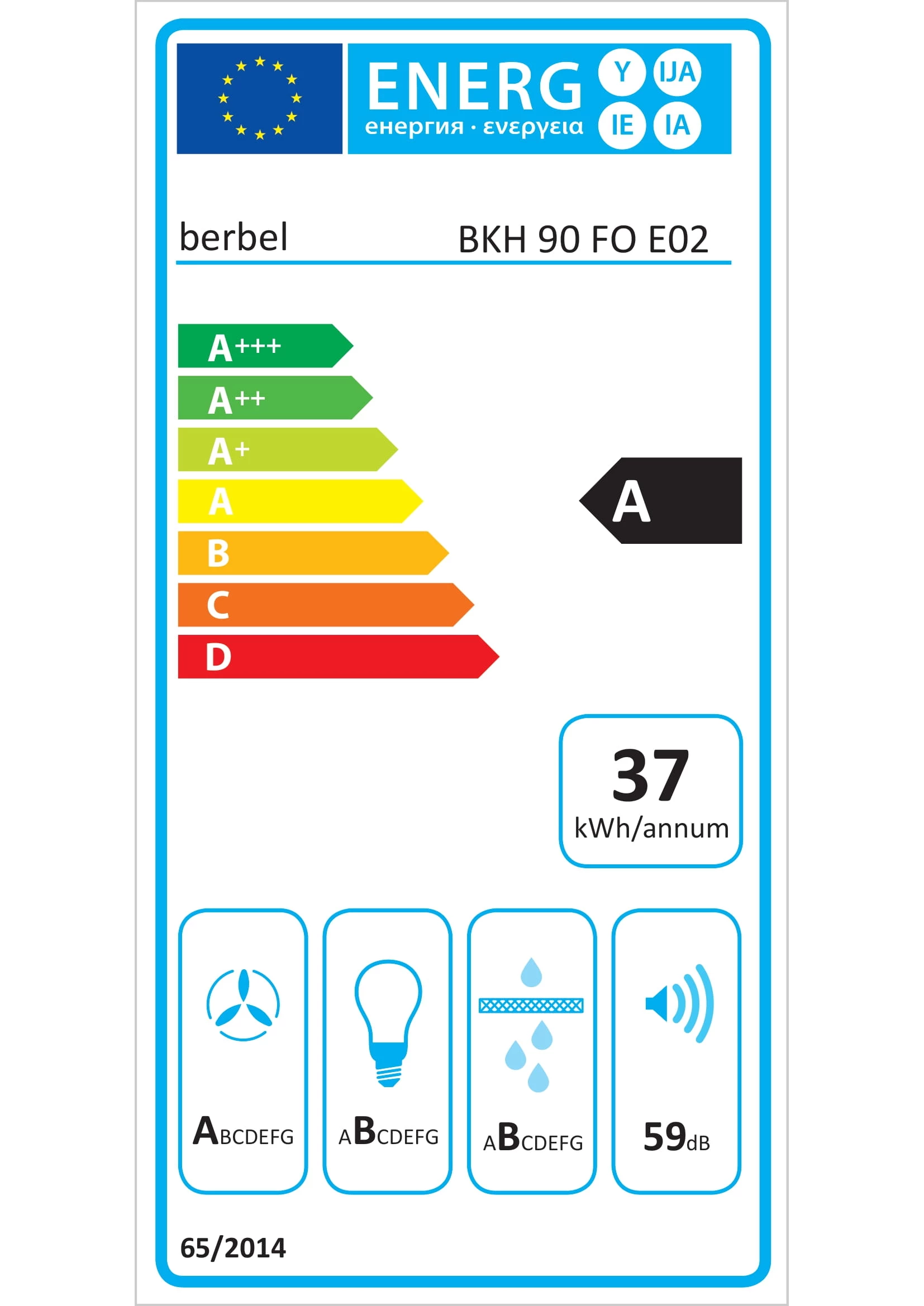 Energieklasse A - mykitchens.product.energy.full_label_description
