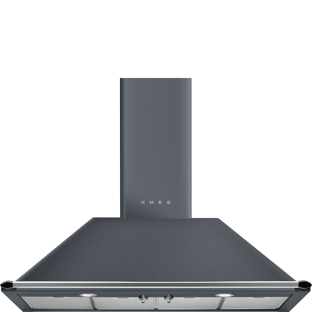 Smeg KT110GRE Wand-Dunstabzugshaube Slate Grey Smeg KT110GRE Wand-Dunstabzugshaube Slate Grey