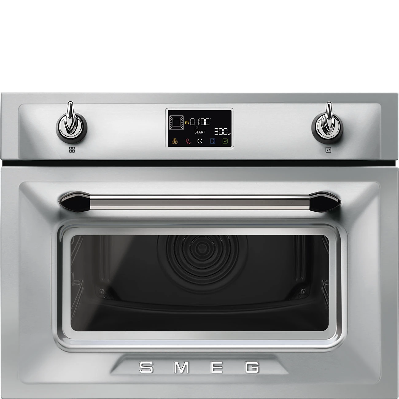 Smeg SO4902M1X Einbau-Backofen mit Mikrowellenfunktion Edelstahl Smeg SO4902M1X Einbau-Backofen mit Mikrowellenfunktion Edelstahl