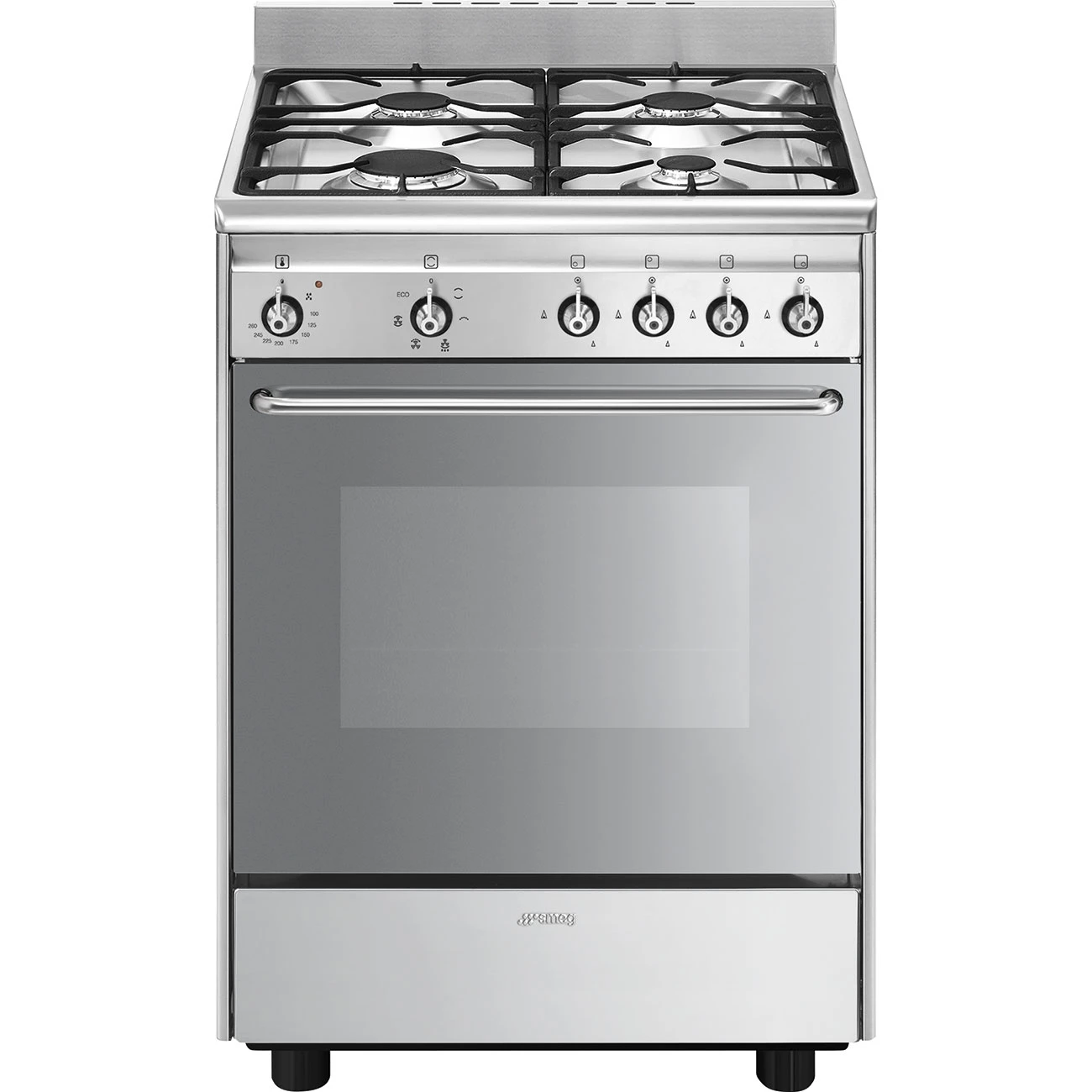 Smeg SCD60EMX9 Stand-Herd Edelstahl Smeg SCD60EMX9 Stand-Herd Edelstahl