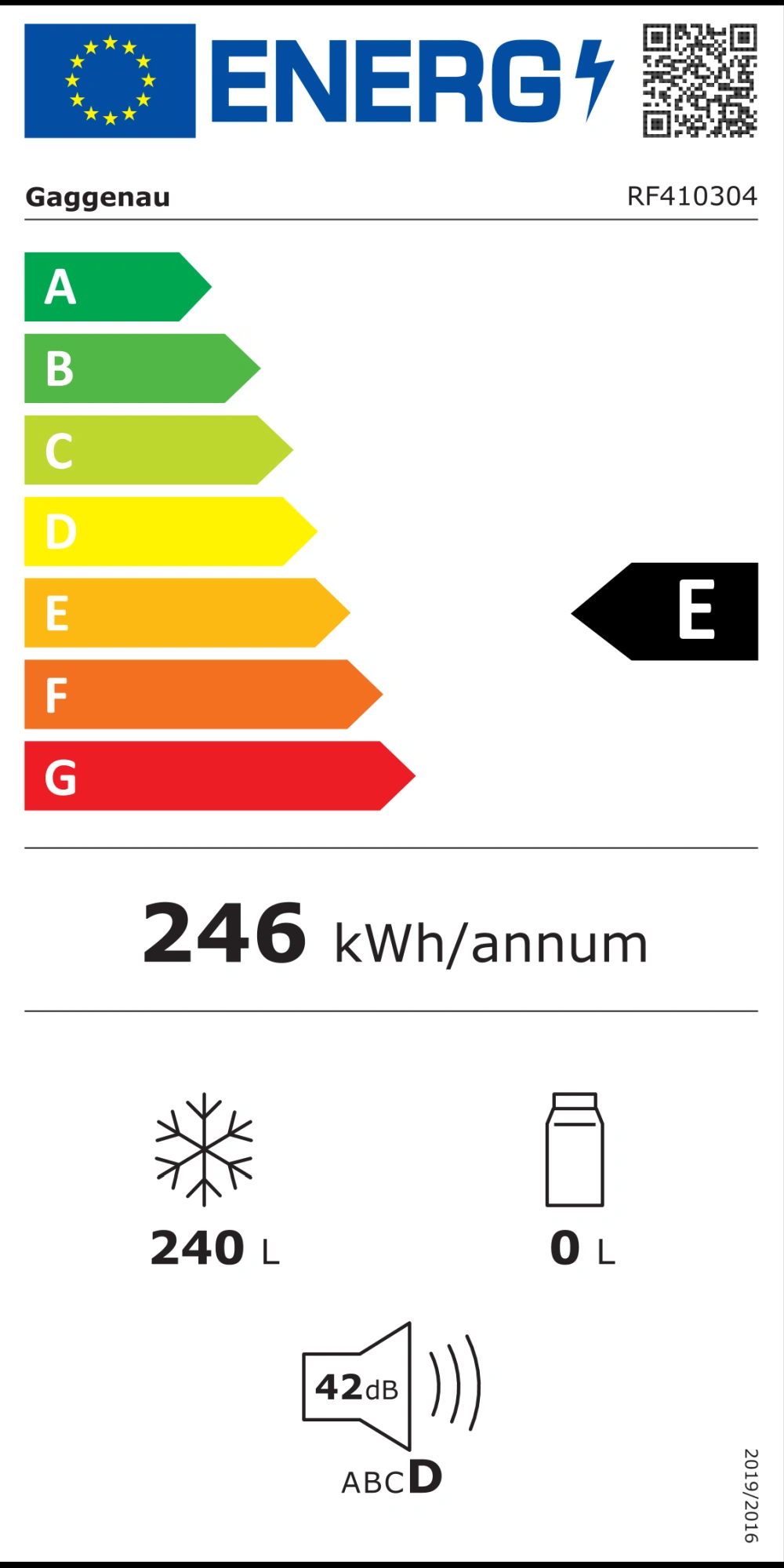 Energieklasse E - mykitchens.product.energy.full_label_description
