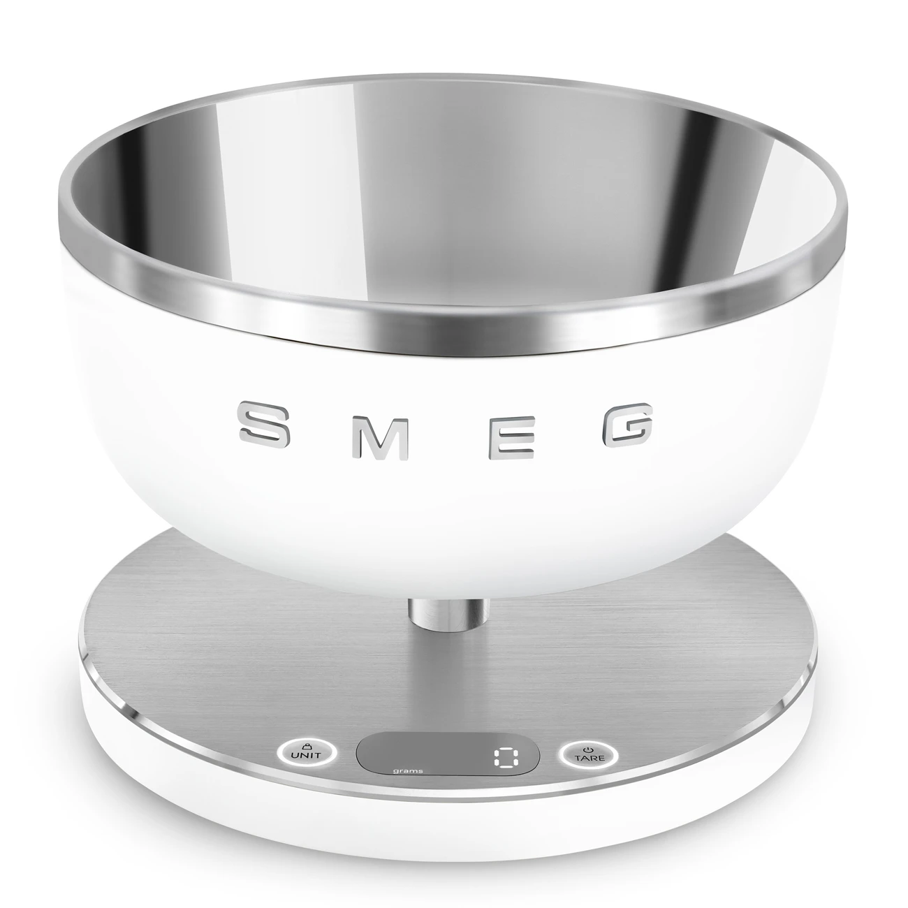 Smeg KSC01WHMWW Küchenwaage Weiß matt Smeg KSC01WHMWW Küchenwaage Weiß matt