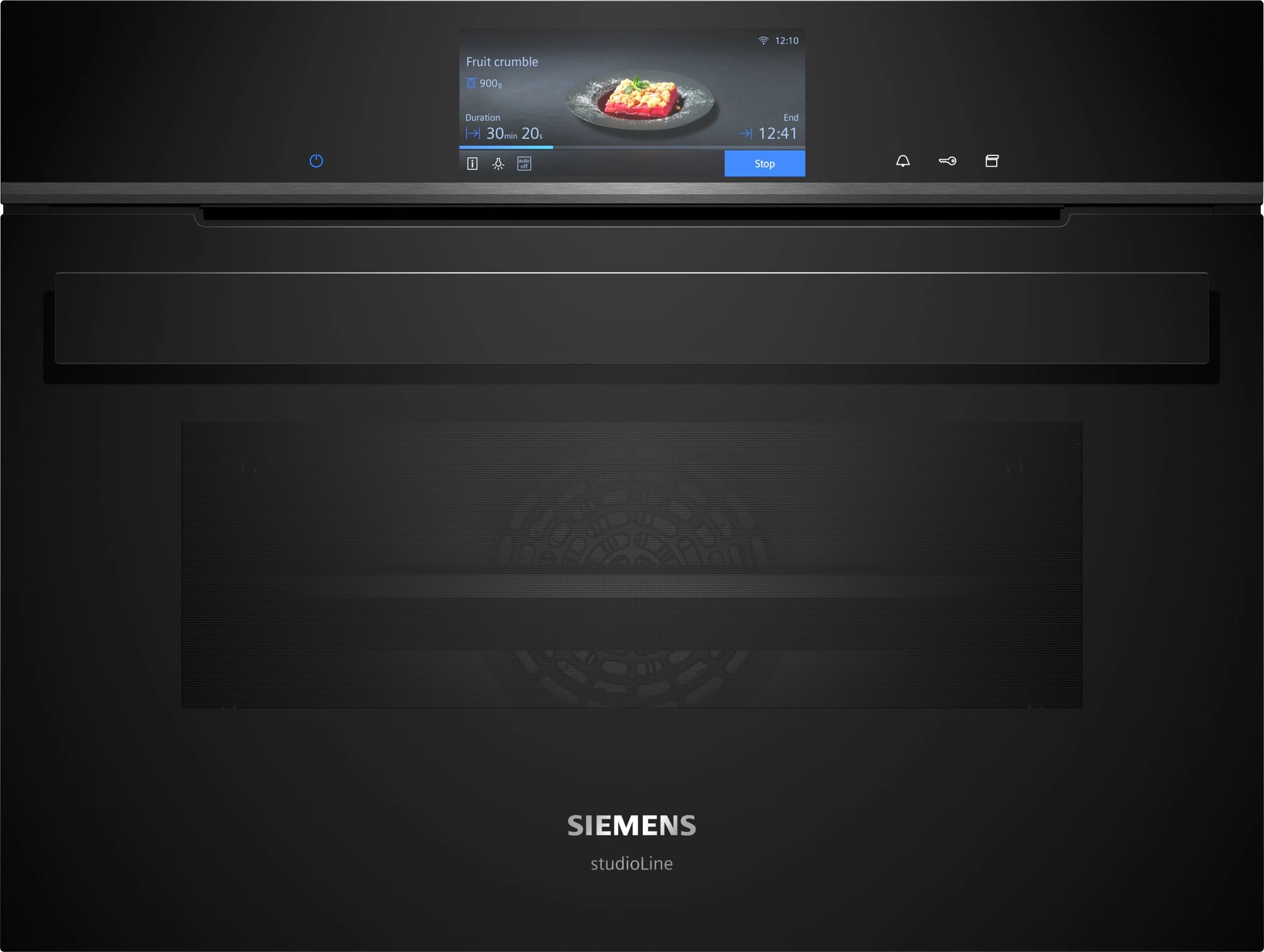 Siemens studioLine CS958GCB1 Einbau-Kompaktdampfbackofen Schwarz Siemens studioLine CS958GCB1 Einbau-Kompaktdampfbackofen Schwarz