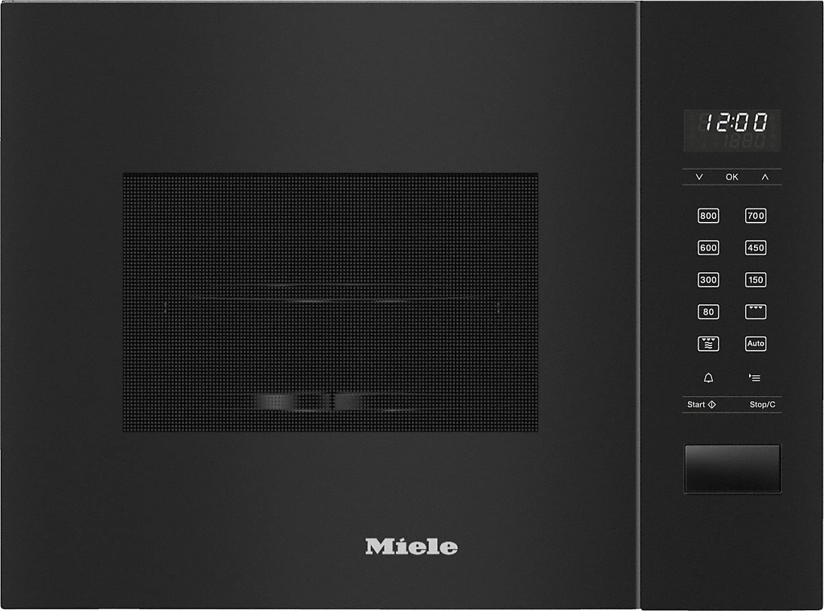 Miele M 2224 SC Einbau-Mikrowelle Obsidianschwarz Miele M 2224 SC Einbau-Mikrowelle Obsidianschwarz