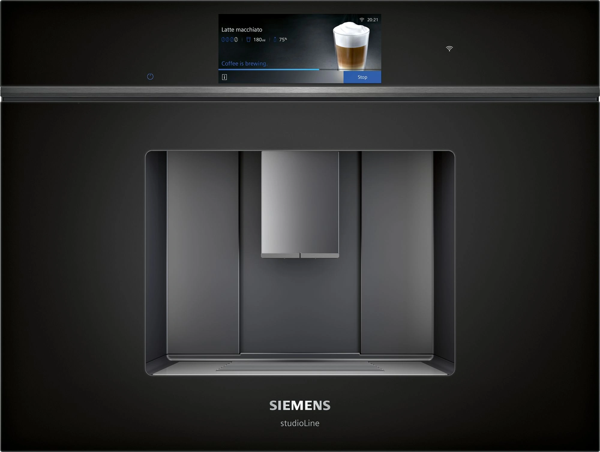Siemens studioLine CT918L1B0 Einbau-Kaffeevollautomat Schwarz Siemens studioLine CT918L1B0 Einbau-Kaffeevollautomat Schwarz