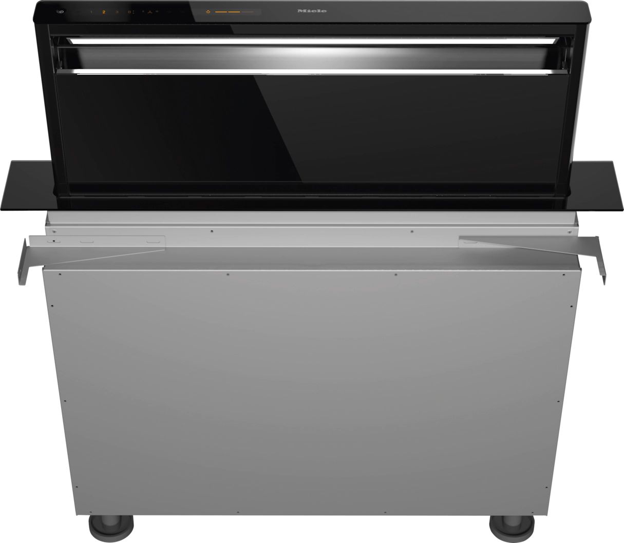 Miele DAD 4841 Black Levantar Downdraft-Dunstabzugshaube Obsidianschwarz Miele DAD 4841 Black Levantar Downdraft-Dunstabzugshaube Obsidianschwarz