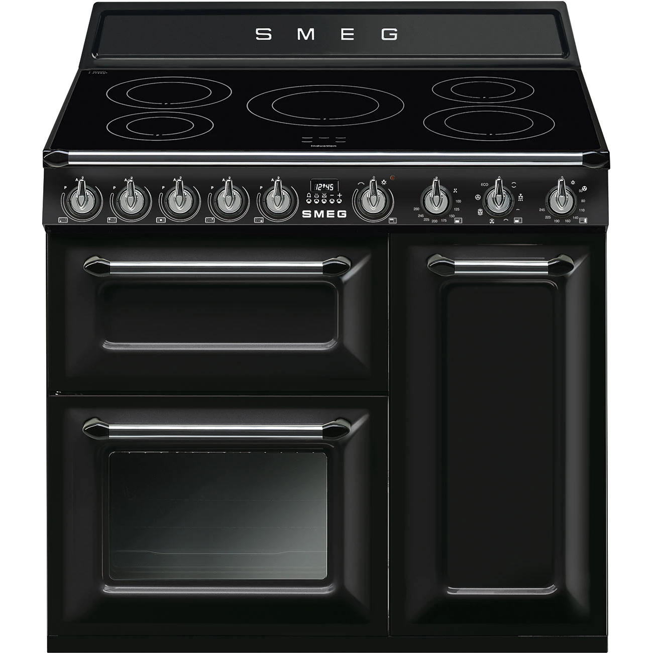 Smeg TR93IBL2 Induktions-Standherd Schwarz Smeg TR93IBL2 Induktions-Standherd Schwarz