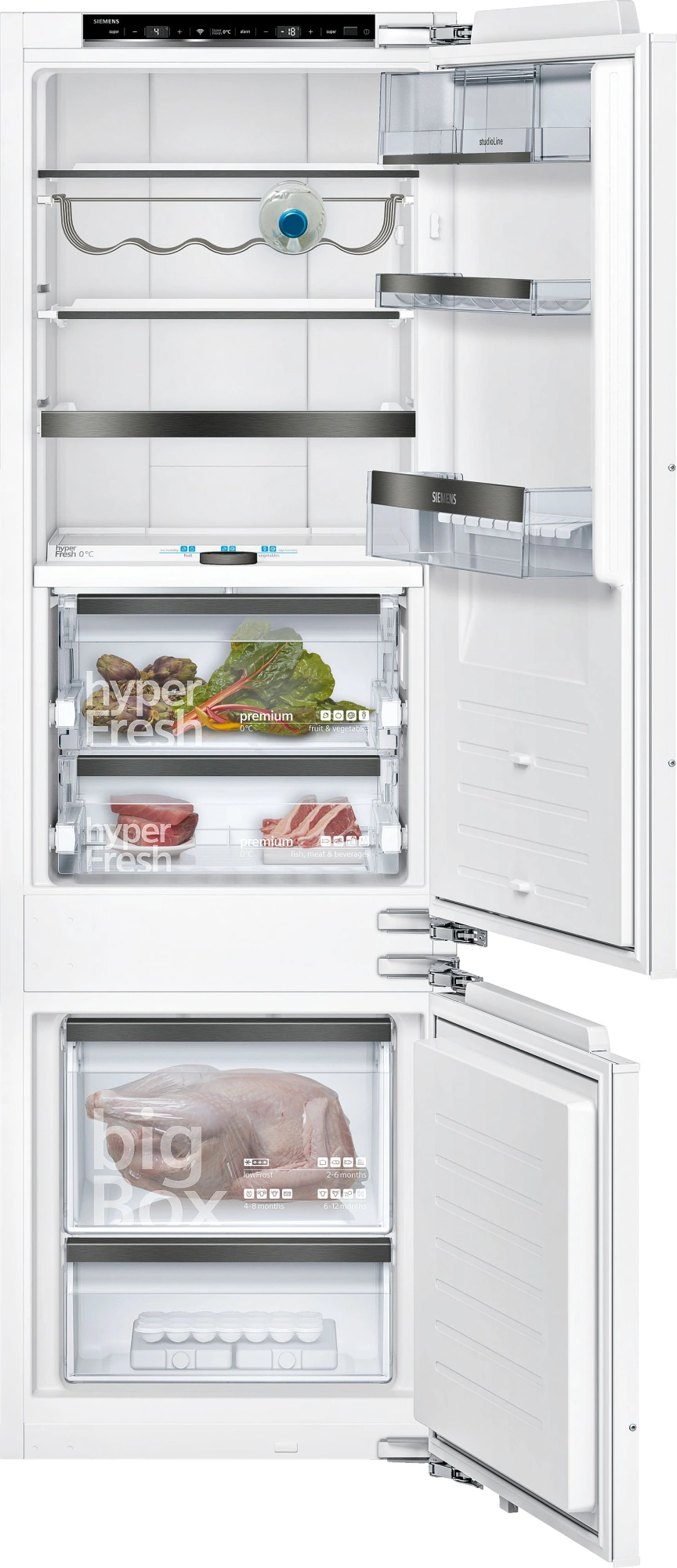 Siemens studioLine KI87FHDD0 Einbau-Kühl-Gefrierkombination Siemens studioLine KI87FHDD0 Einbau-Kühl-Gefrierkombination