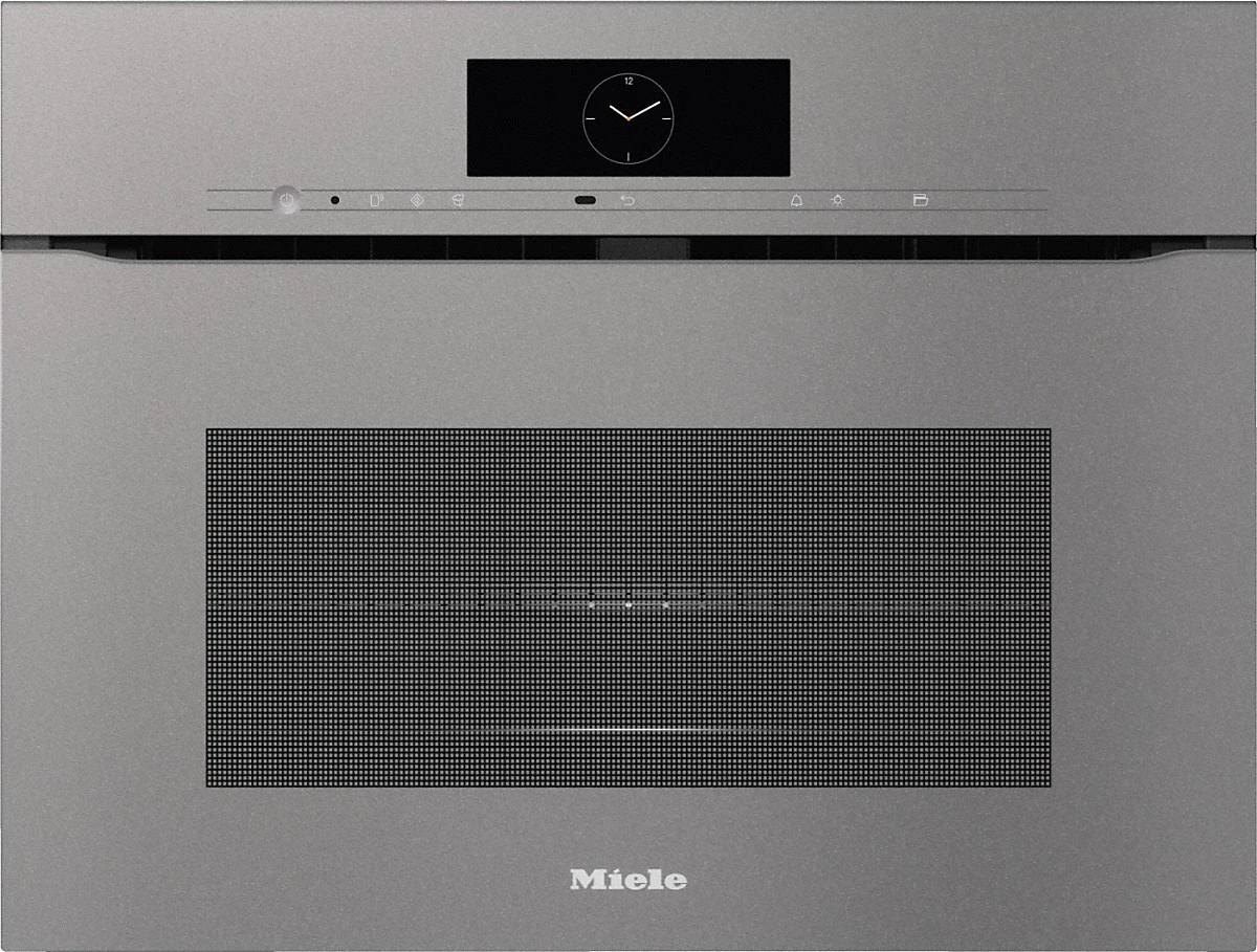 Miele H 7840 BMX Griffloser Kompakt-Backofen mit Mikrowelle Graphitgrau Miele H 7840 BMX Griffloser Kompakt-Backofen mit Mikrowelle Graphitgrau