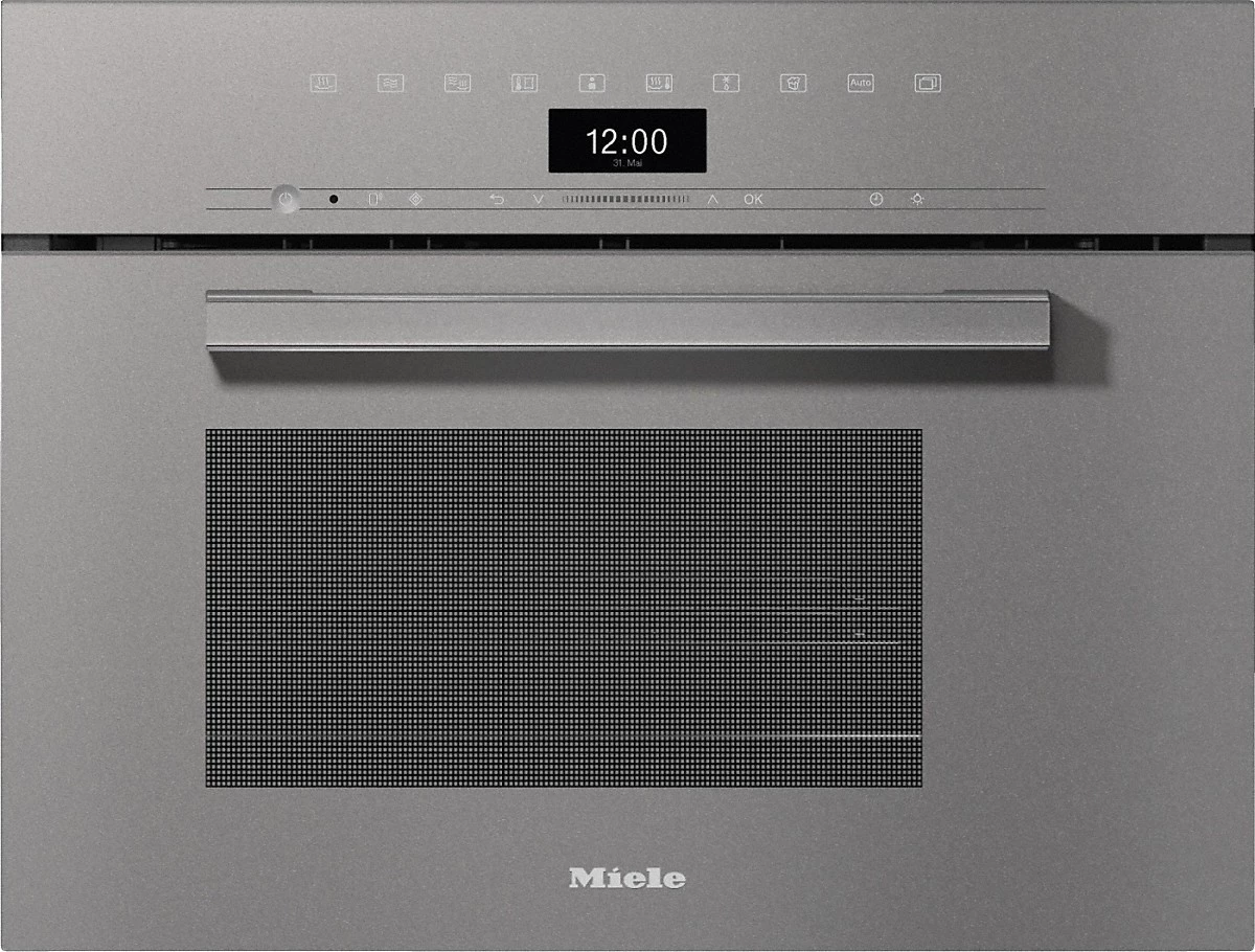 Miele DGM 7440 Dampfgarer mit Mikrowelle Graphitgrau Miele DGM 7440 Dampfgarer mit Mikrowelle Graphitgrau