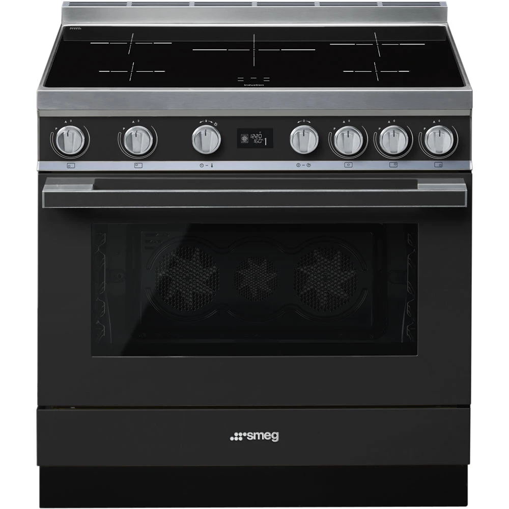 Smeg CPF9IPAN Stand-Herd Schwarz Smeg CPF9IPAN Stand-Herd Schwarz