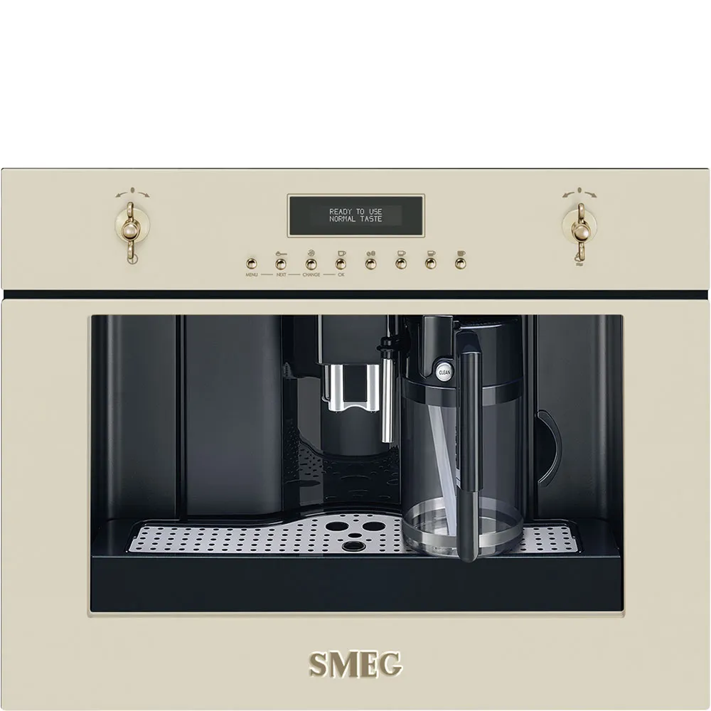 Smeg CMS8451P Einbau-Kaffeevollautomat Creme Smeg CMS8451P Einbau-Kaffeevollautomat Creme