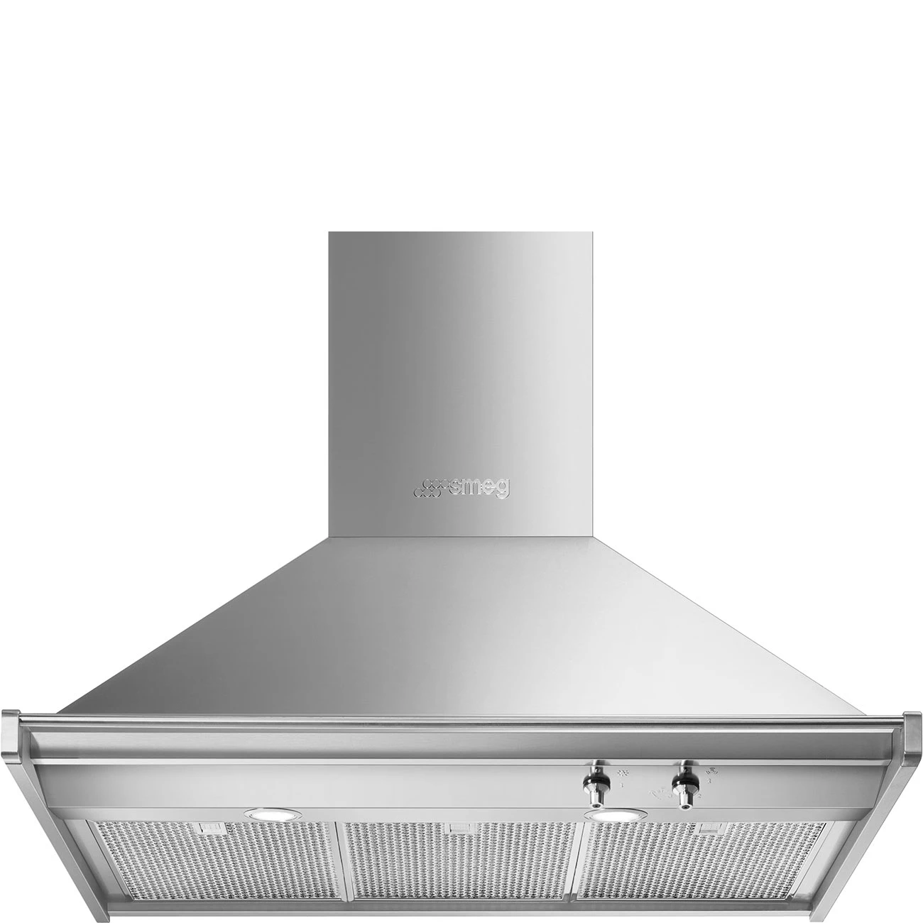 Smeg KD90HXE Wand-Dunstabzugshaube Edelstahl Smeg KD90HXE Wand-Dunstabzugshaube Edelstahl