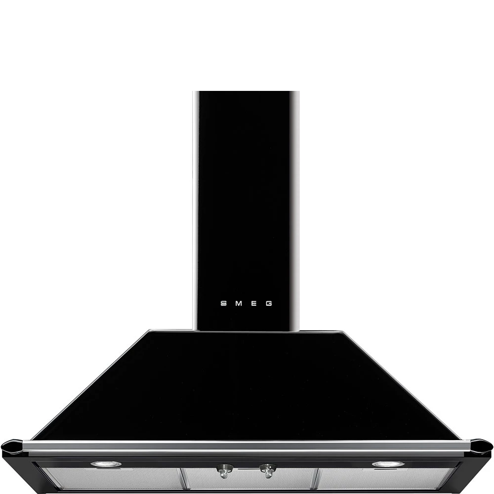 Smeg KT90BLE Wand-Dunstabzugshaube Schwarz Smeg KT90BLE Wand-Dunstabzugshaube Schwarz