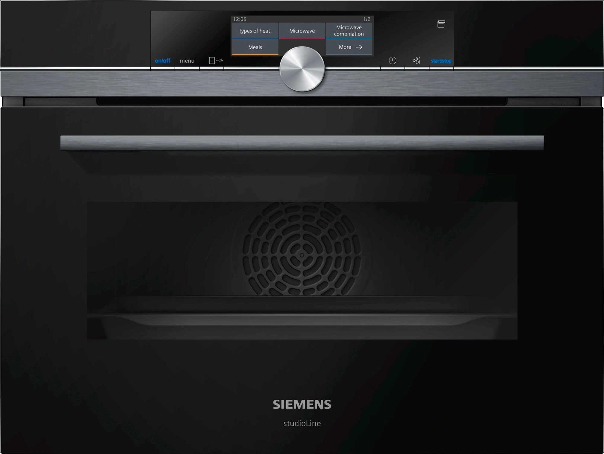 Siemens studioLine CN878G4B6 Kompakt-Backofen mit Mikrowelle Schwarz Siemens studioLine CN878G4B6 Kompakt-Backofen mit Mikrowelle Schwarz