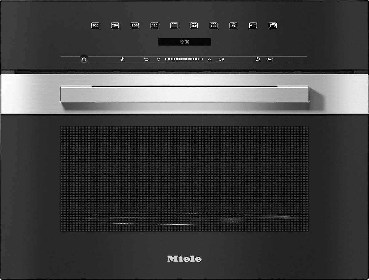 Miele M 7244 TC Einbau-Mikrowelle Edelstahl/CleanSteel Miele M 7244 TC Einbau-Mikrowelle Edelstahl/CleanSteel