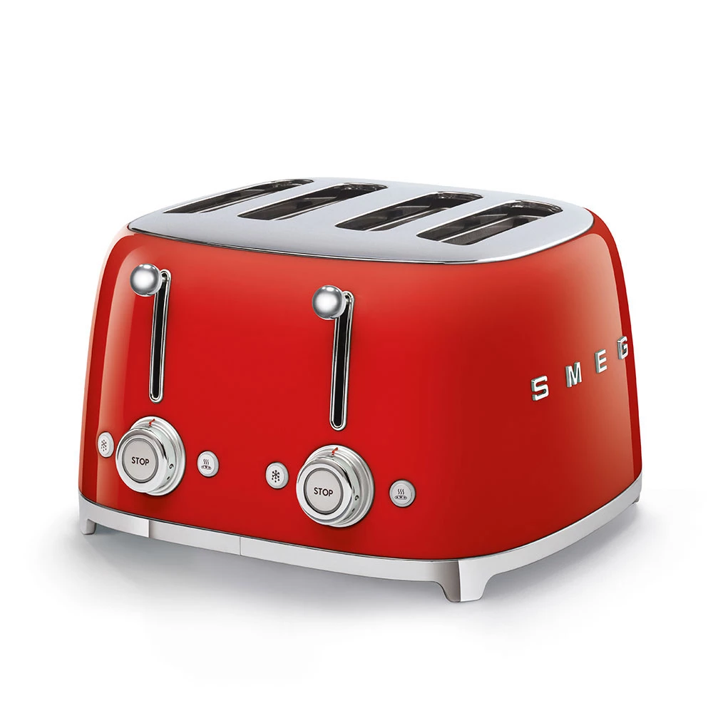Smeg TSF03RDEU Toaster Rot Smeg TSF03RDEU Toaster Rot