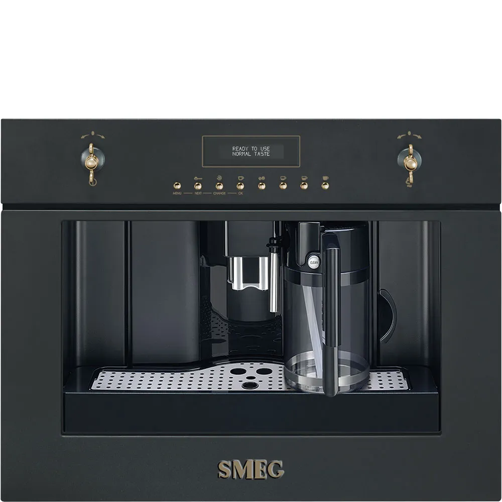 Smeg CMS8451A Einbau-Kaffeevollautomat Anthrazit Smeg CMS8451A Einbau-Kaffeevollautomat Anthrazit