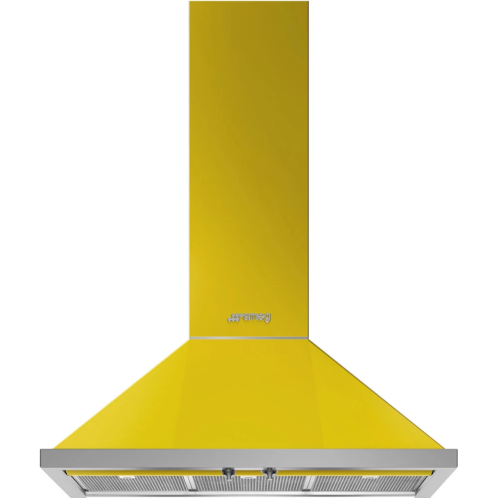 Smeg KPF9YW Wand-Dunstabzugshaube Gelb Smeg KPF9YW Wand-Dunstabzugshaube Gelb
