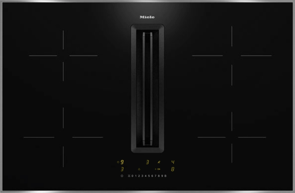 Miele KMDA 7272 FR-U Silence Induktionskochfeld mit integriertem Wrasenabzug Schwarz Miele KMDA 7272 FR-U Silence Induktionskochfeld mit integriertem Wrasenabzug Schwarz