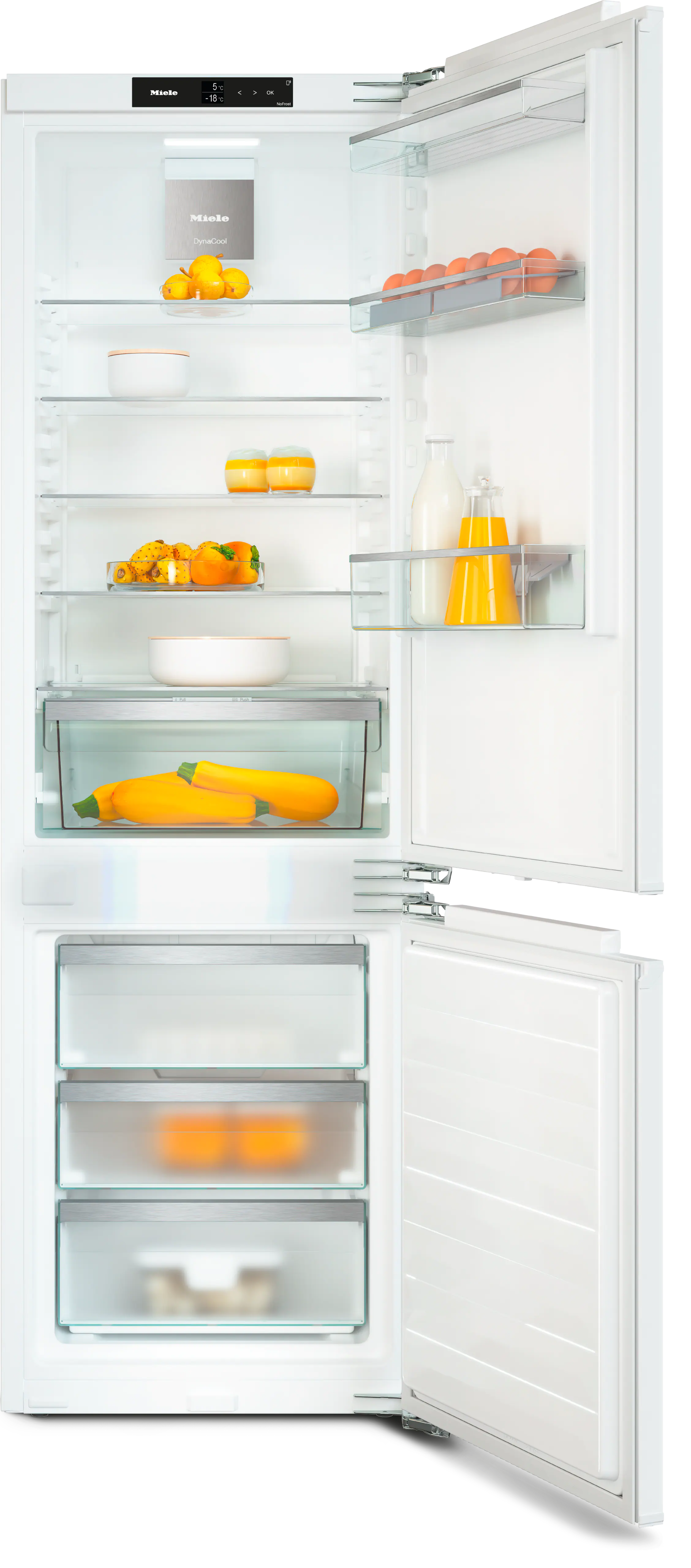 Miele KFN 7734 E Einbau-Kühl-Gefrierkombination Miele KFN 7734 E Einbau-Kühl-Gefrierkombination