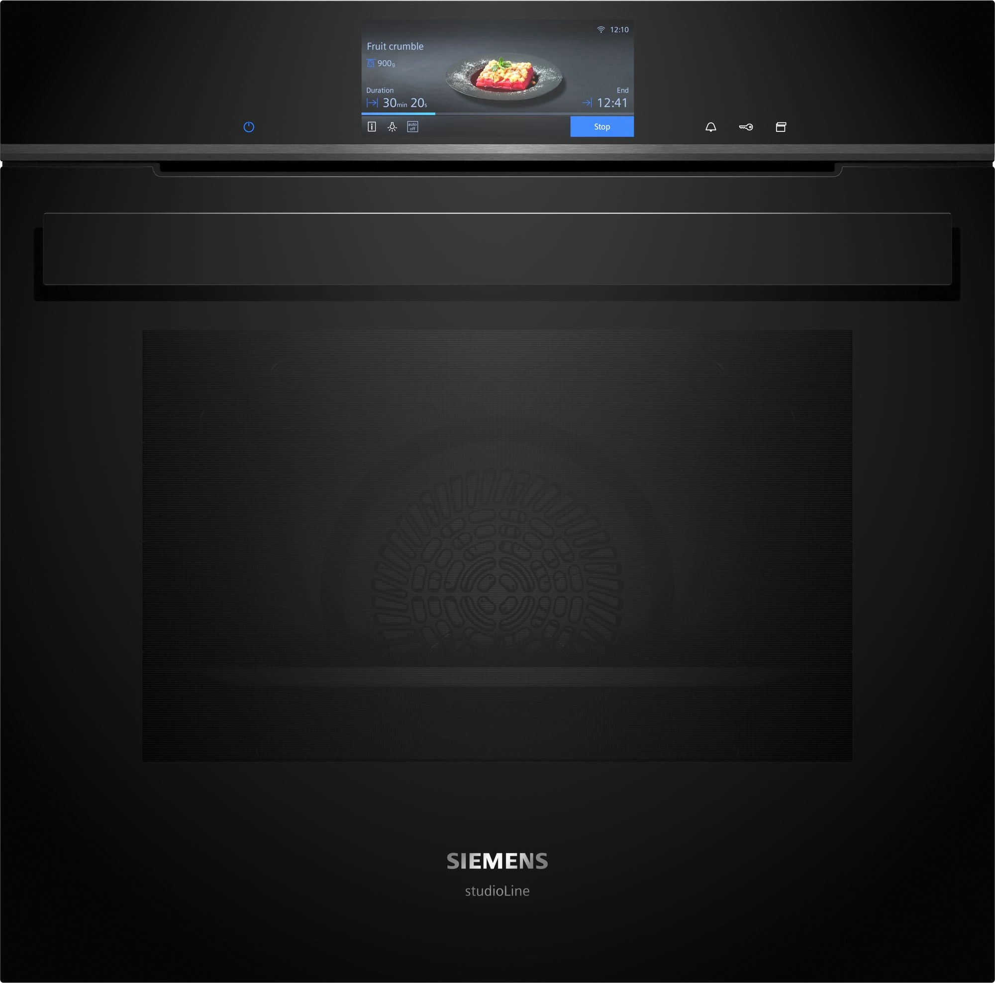Siemens studioLine HS958GCB1 Einbau-Dampfbackofen Schwarz Siemens studioLine HS958GCB1 Einbau-Dampfbackofen Schwarz
