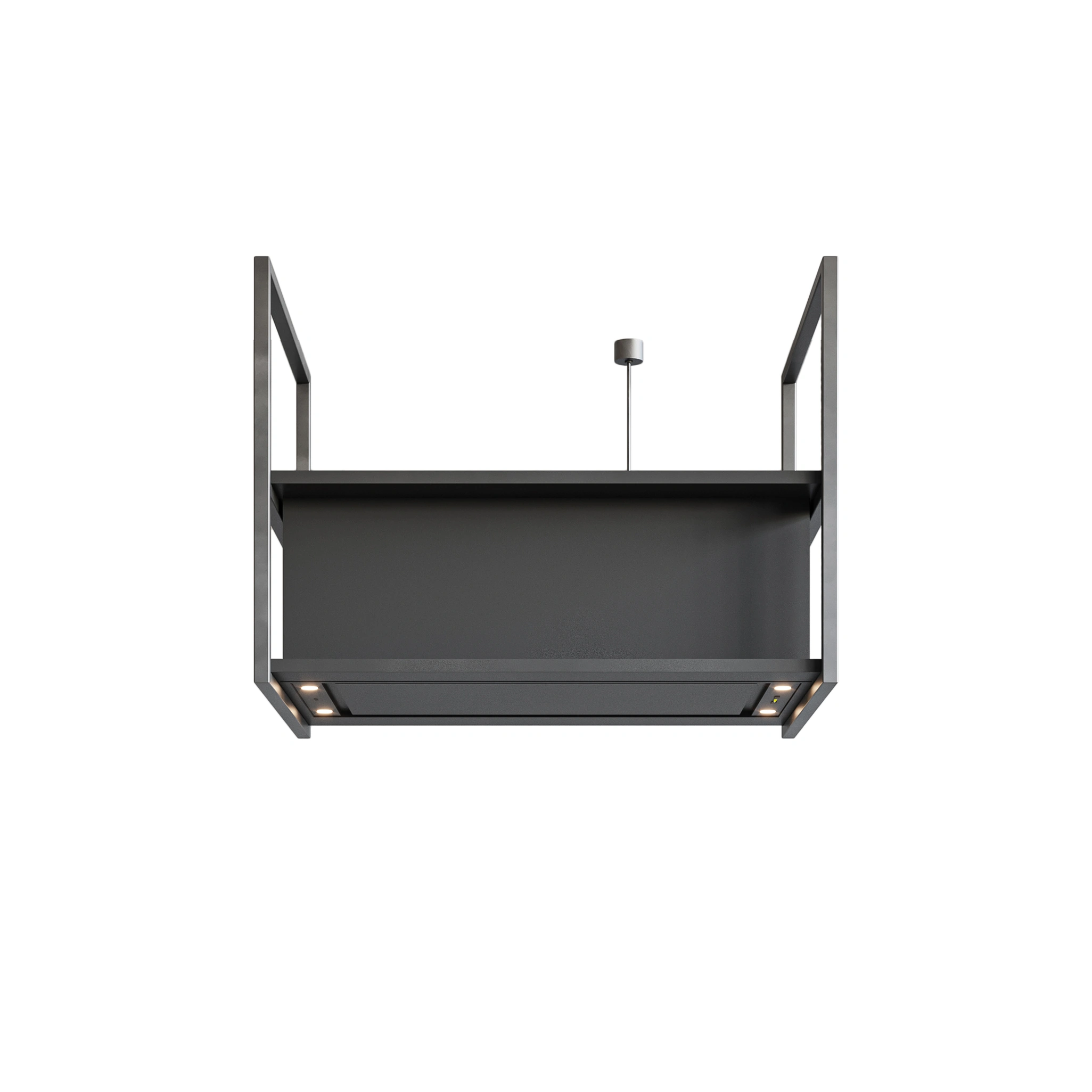 Novy Pureline Frame 120 Insel-Dunstabzugshaube Schwarz Novy Pureline Frame 120 Insel-Dunstabzugshaube Schwarz