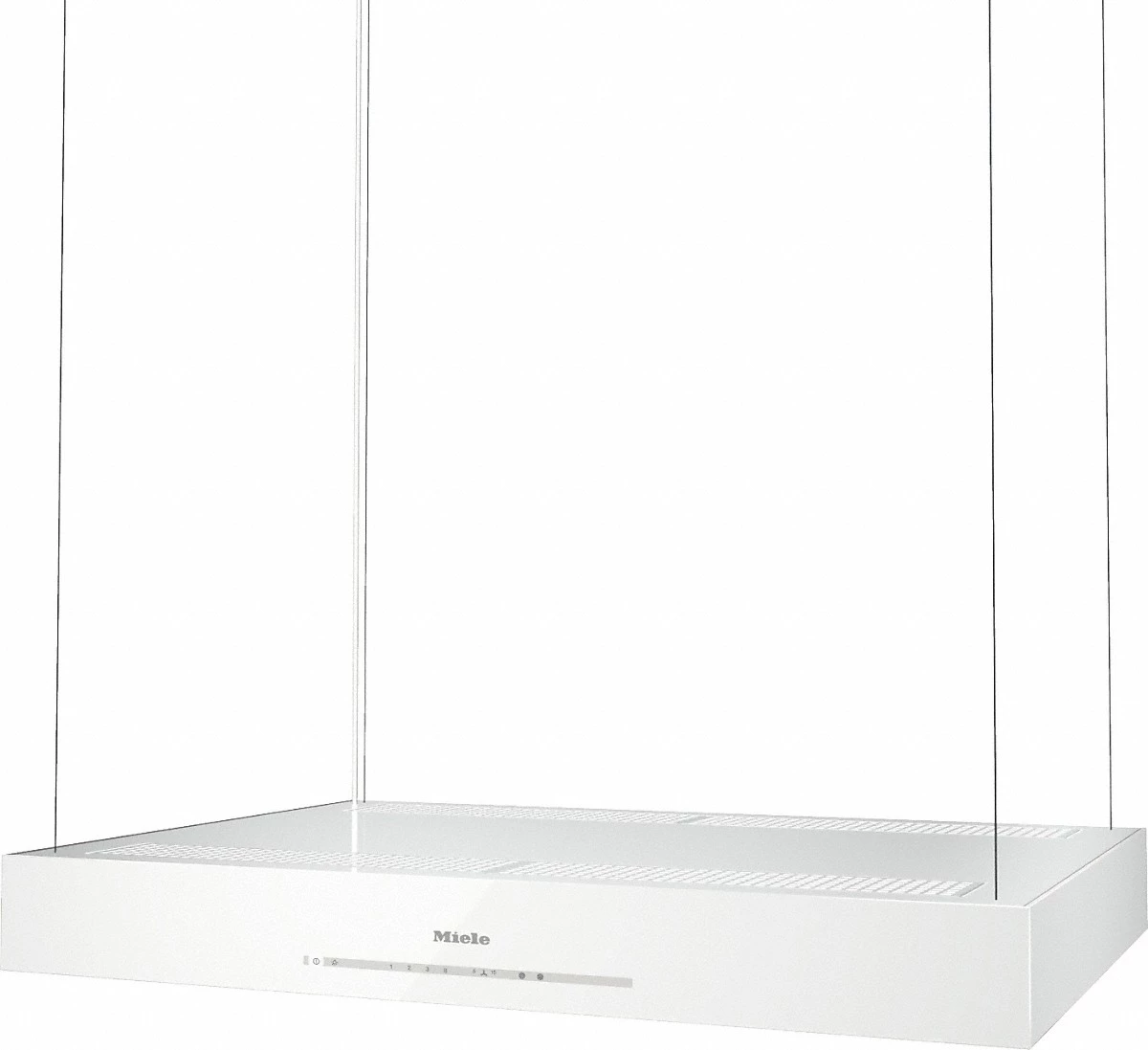 Miele DA 6708 D Insel-Dunstabzugshaube Brillantweiß Miele DA 6708 D Insel-Dunstabzugshaube Brillantweiß