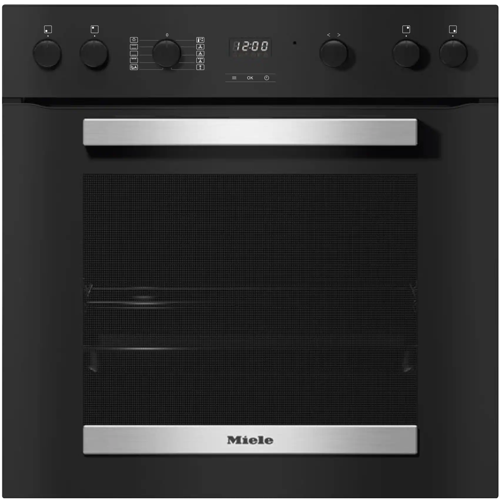 Miele H 2457 E Active Einbau-Herd Obsidianschwarz/Edelstahl Miele H 2457 E Active Einbau-Herd Obsidianschwarz/Edelstahl