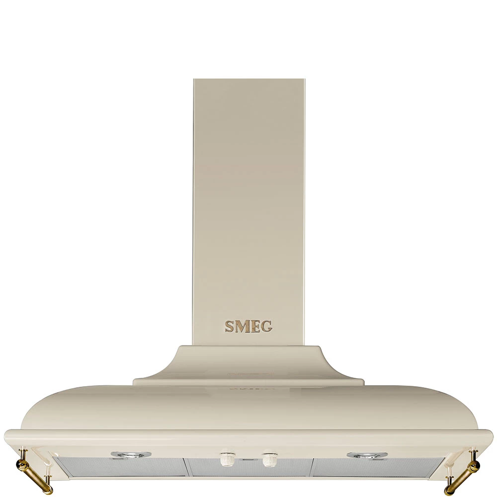 Smeg KC19POE Wand-Dunstabzugshaube Creme Smeg KC19POE Wand-Dunstabzugshaube Creme