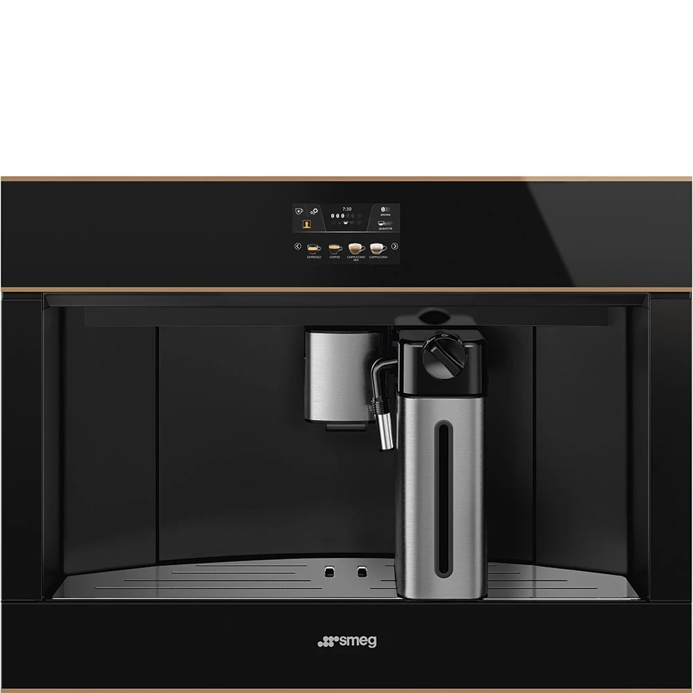 Smeg CMS4604NR Einbau-Kaffeevollautomat Schwarz Smeg CMS4604NR Einbau-Kaffeevollautomat Schwarz