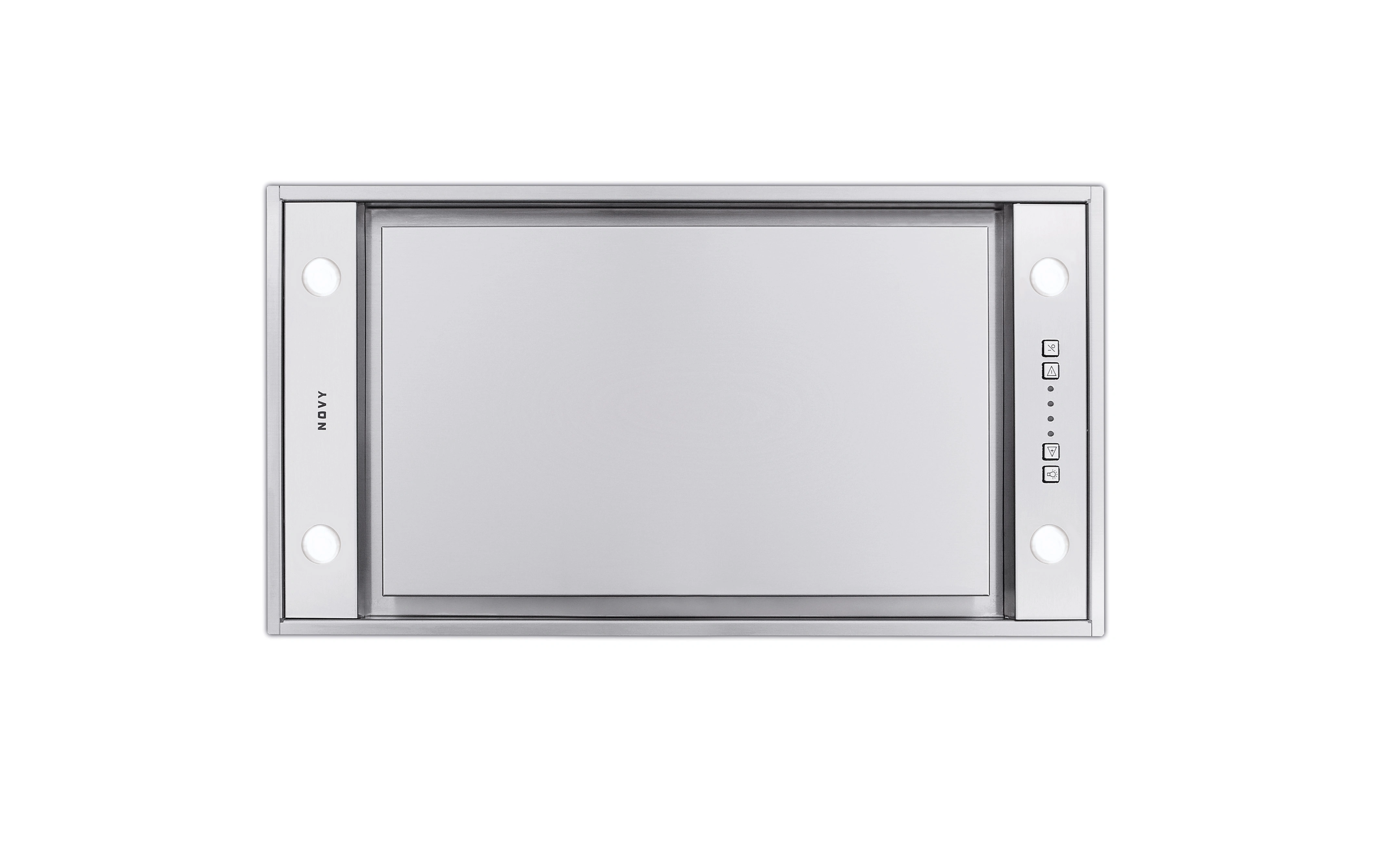 Novy Mini Pureline 810 Lüfterbaustein Edelstahl Novy Mini Pureline 810 Lüfterbaustein Edelstahl