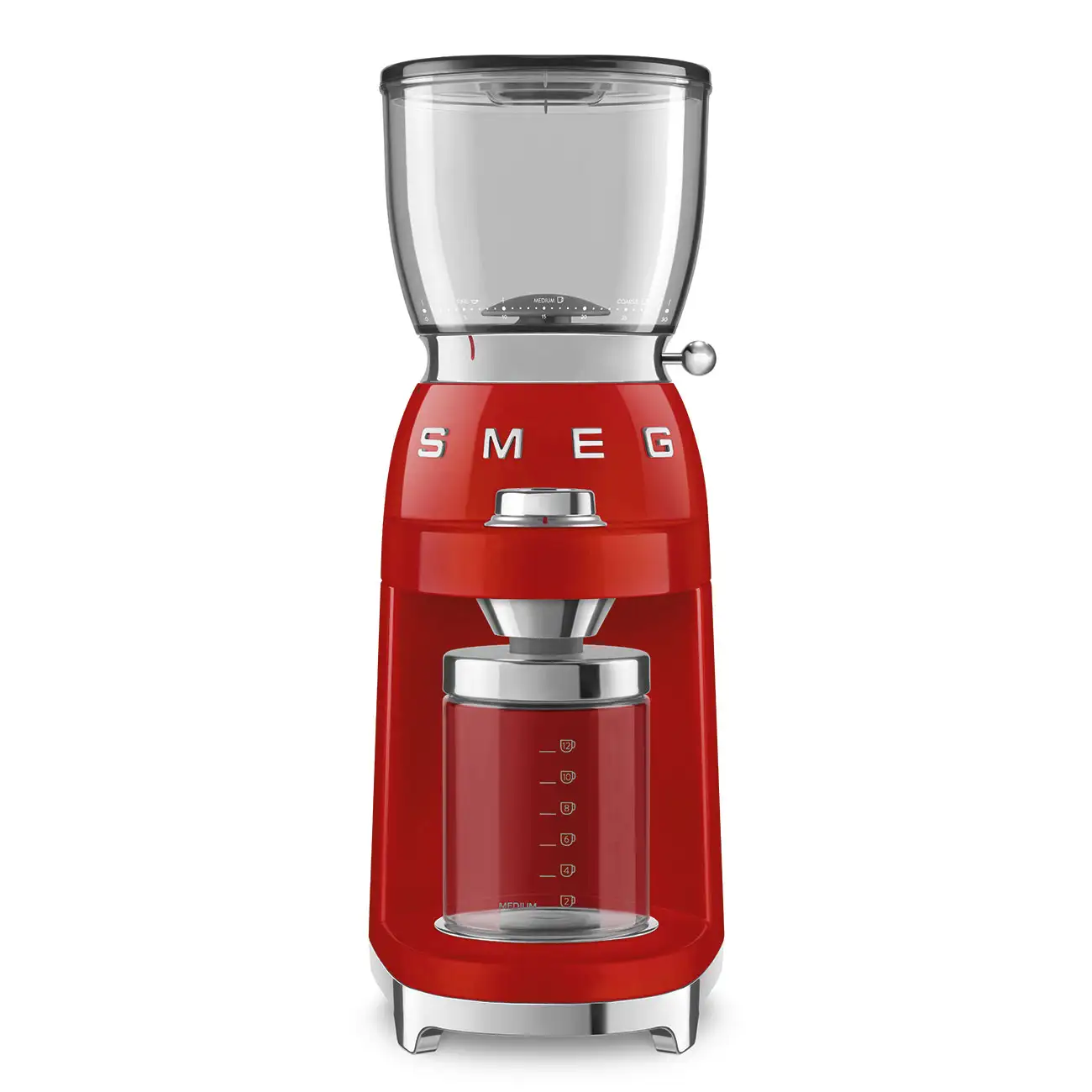 Smeg CGF11RDEU Kaffeemühle Rot Smeg CGF11RDEU Kaffeemühle Rot