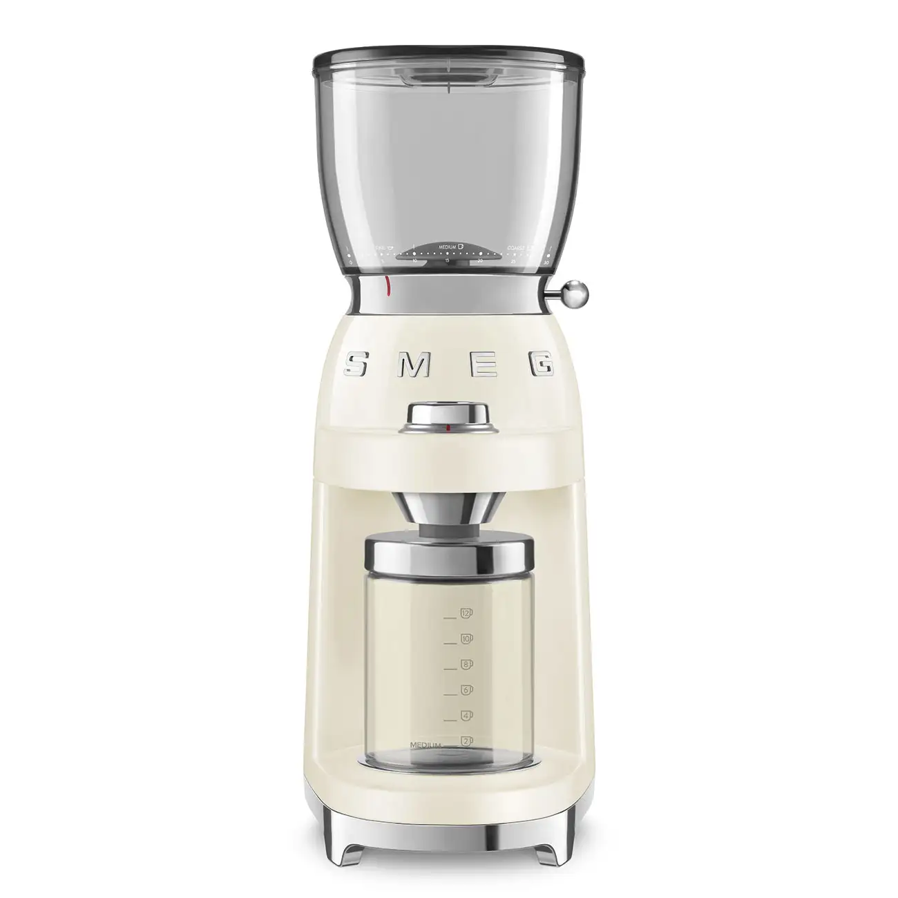 Smeg CGF11CREU Kaffeemühle Creme Smeg CGF11CREU Kaffeemühle Creme