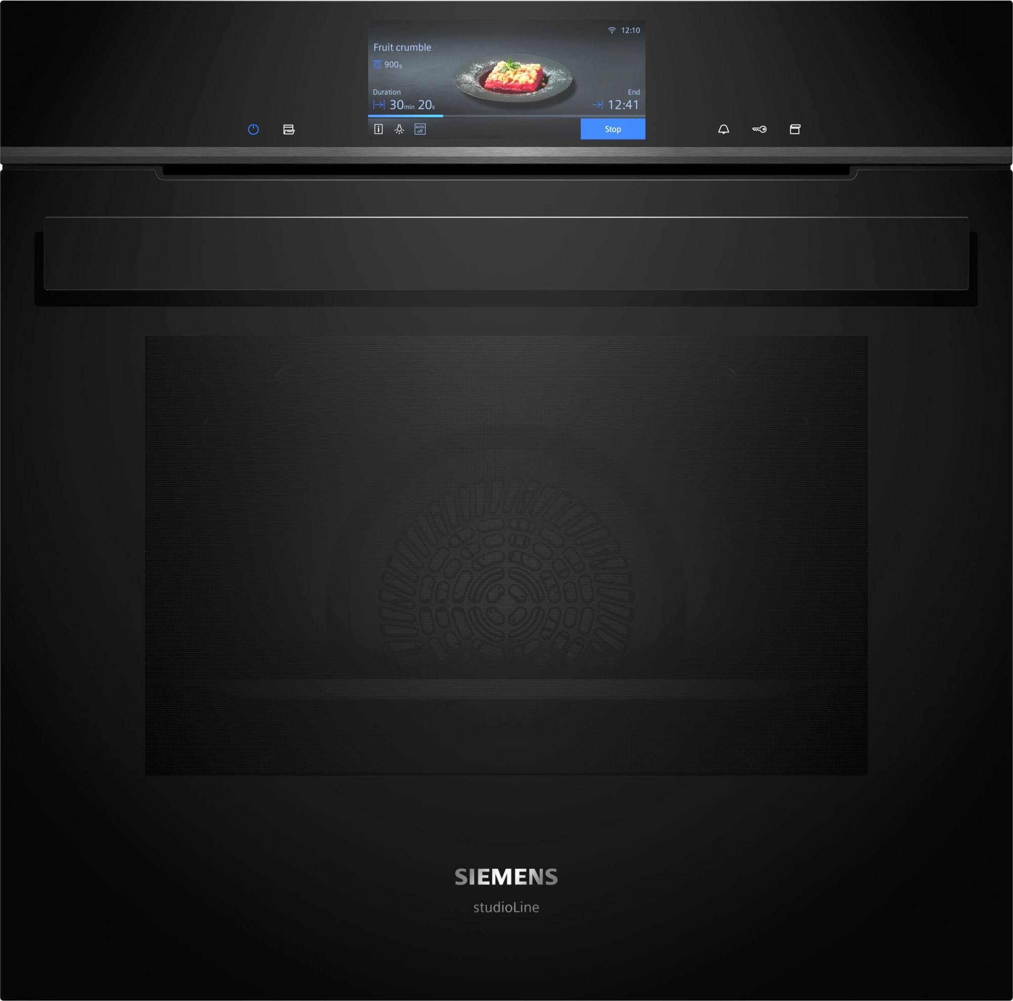 Siemens studioLine HS958KDB1 Einbau-Dampfbackofen Schwarz Siemens studioLine HS958KDB1 Einbau-Dampfbackofen Schwarz