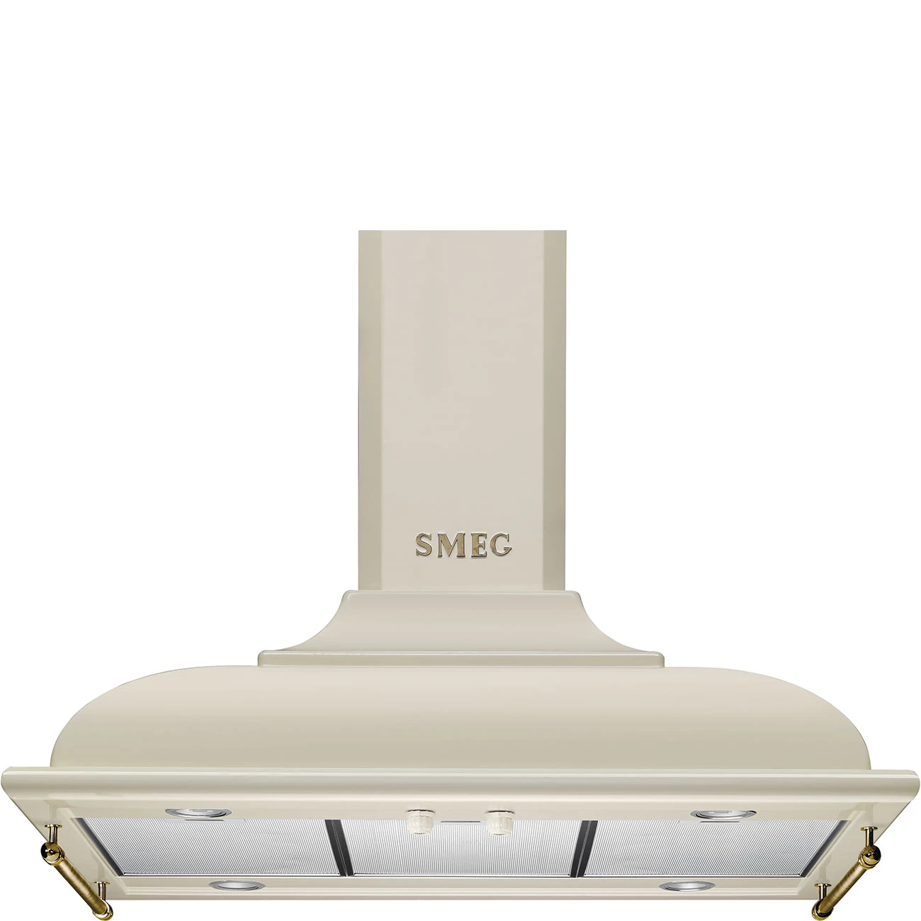 Smeg KCI19POE Insel-Dunstabzugshaube Creme Smeg KCI19POE Insel-Dunstabzugshaube Creme
