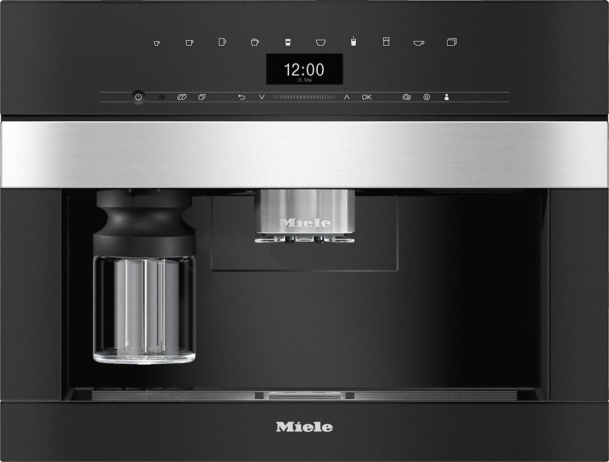 Miele CVA 7440 Einbau-Kaffeevollautomat Edelstahl/CleanSteel Miele CVA 7440 Einbau-Kaffeevollautomat Edelstahl/CleanSteel