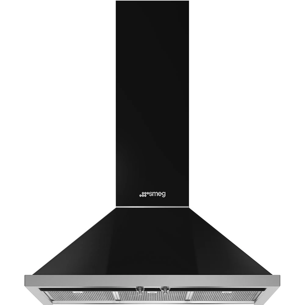 Smeg KPF9BL Wand-Dunstabzugshaube Schwarz Smeg KPF9BL Wand-Dunstabzugshaube Schwarz