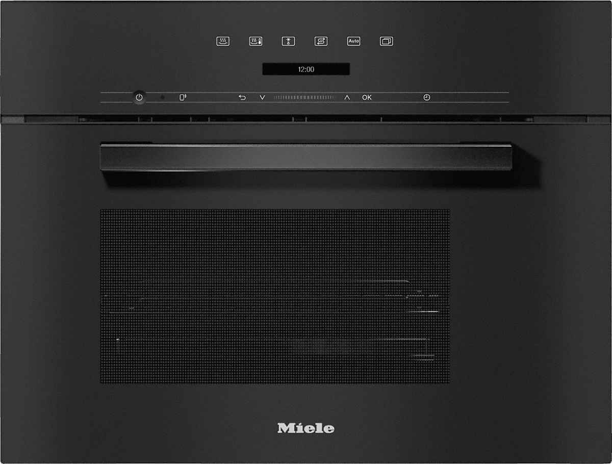 Miele DG 7240 Einbau-Dampfgarer Obsidianschwarz Miele DG 7240 Einbau-Dampfgarer Obsidianschwarz
